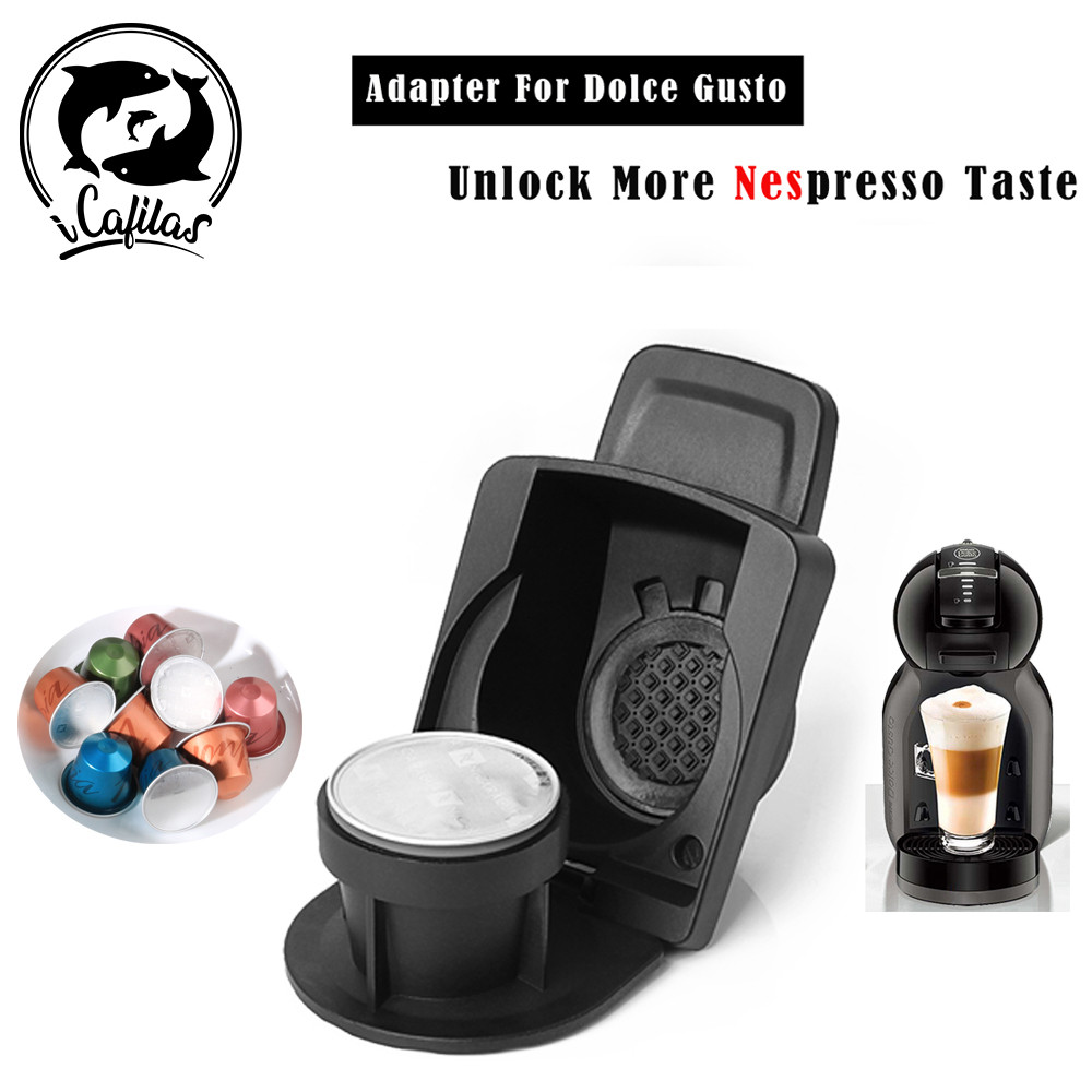 New Upgrade Adapter For Dolce Gusto With Original Nespresso Capsule Transform Holder Of Disposable P
