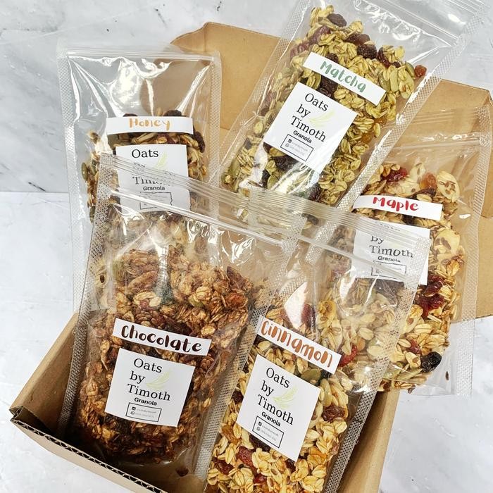 

Gluten Free Granola Oats by Timoth - Maple, 100 gram