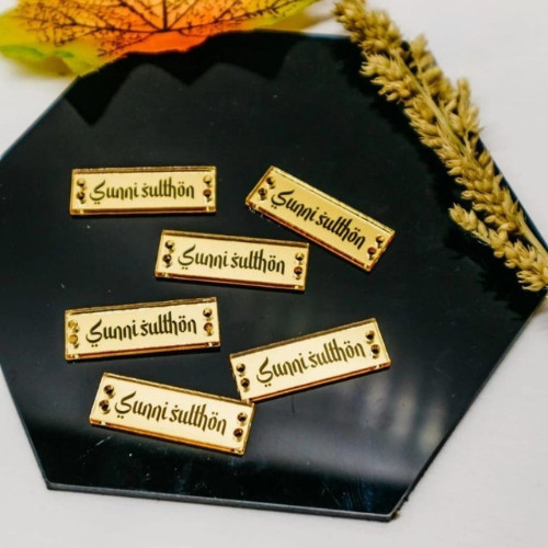 

GrosirLabel 1000Pcs Hijab Akrilik Label Jilbab Label Baju Akrilik