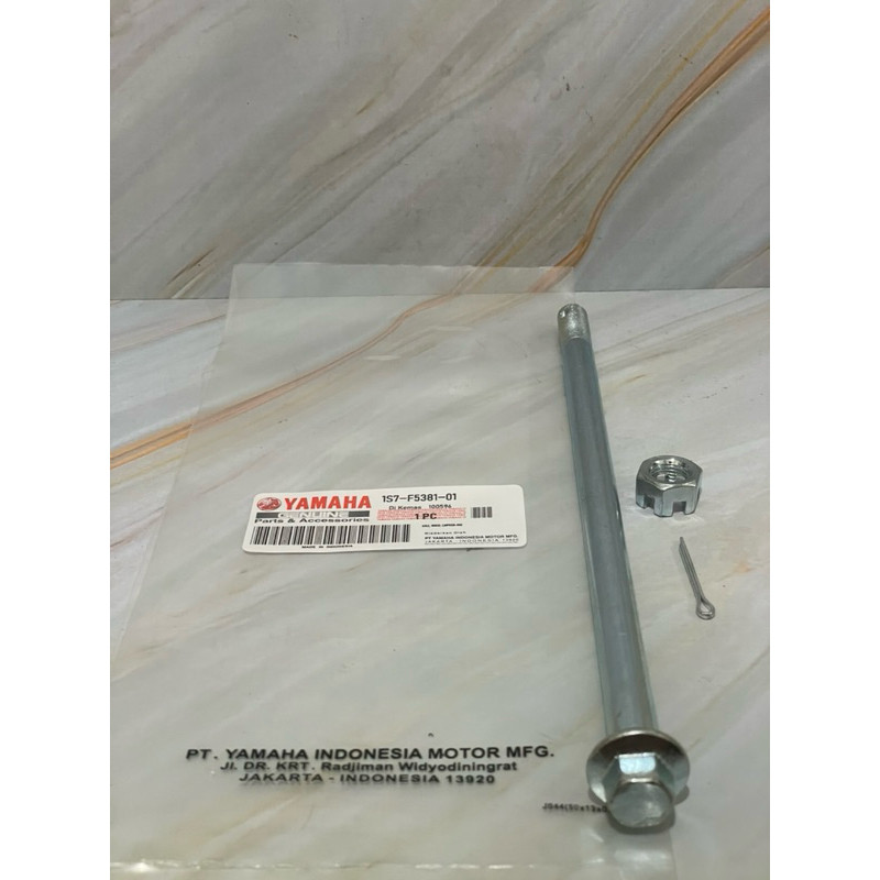 As Roda Belakang Jupiter Mx Lama Axle RR Wheel Jupiter Mx Old
(As Roda Belakang + Mur + Pin)