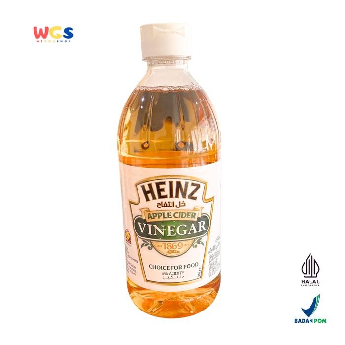 

Heinz Apple Cider Vinegar / Cuka Apel 16 oz (473 ml)