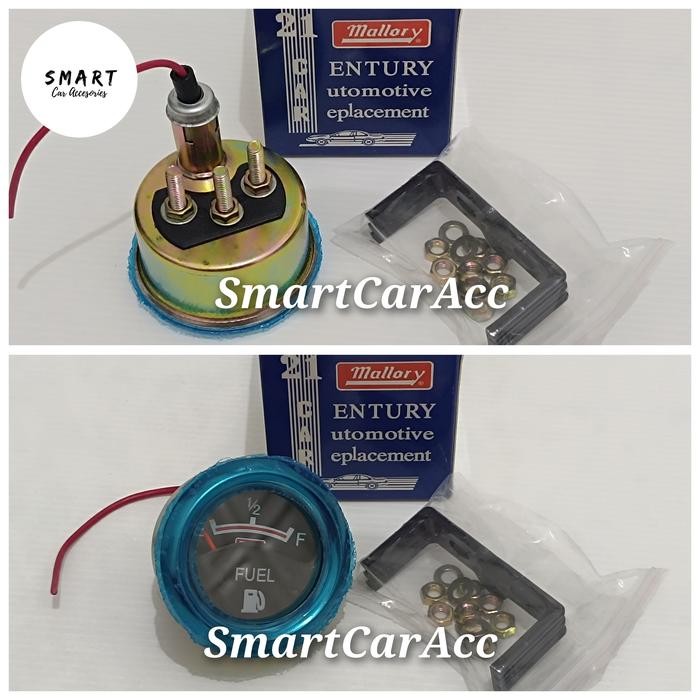 Fuel Meter Fuel Gauge Amper Meter Minyak Bensin BBM Motor Mobil Truk
