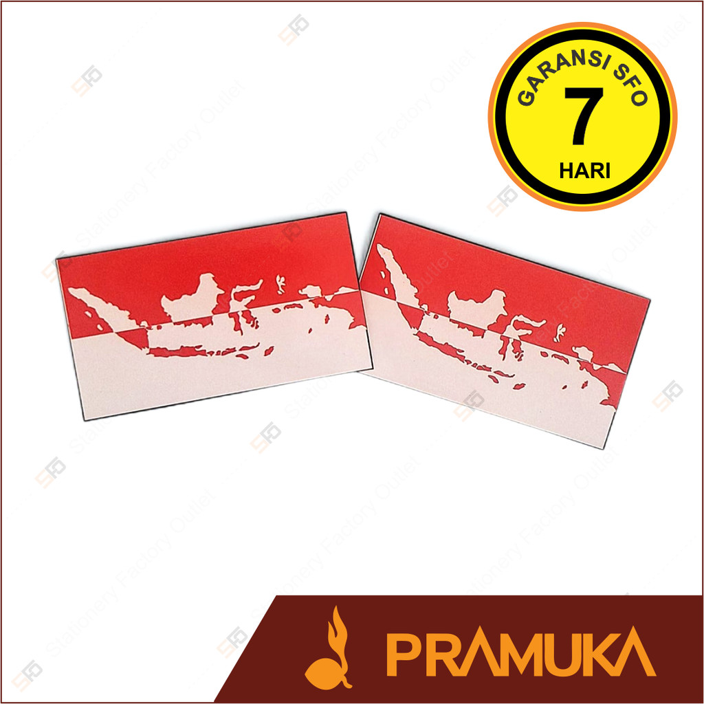 

Stiker Pipi Bendera Merah Putih Peta - Sticker Wajah - SFO Semarang Official