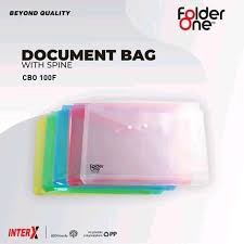 

(PAK/LSN) Map Kancing F4 Folio FOLDERONE DBO 100F (12 Pcs)