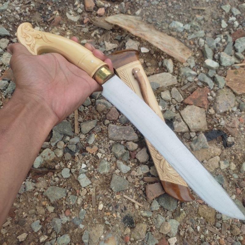 PISAU SEMBELIH 25CM/PISAU SEMBELIH UKIR/PISAU DAPUR/ PISAU SERBAGUNA