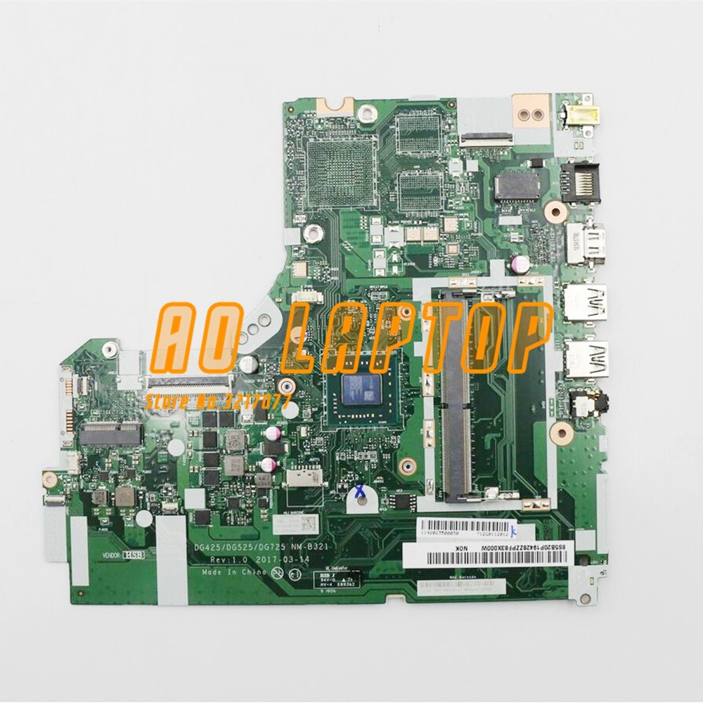 For Lenovo IdeaPad 320-15AST 15.6" NM-B321 Laptop PC MotherBoard DDR4 AMD APU A6-9220 5B20P19428 Not