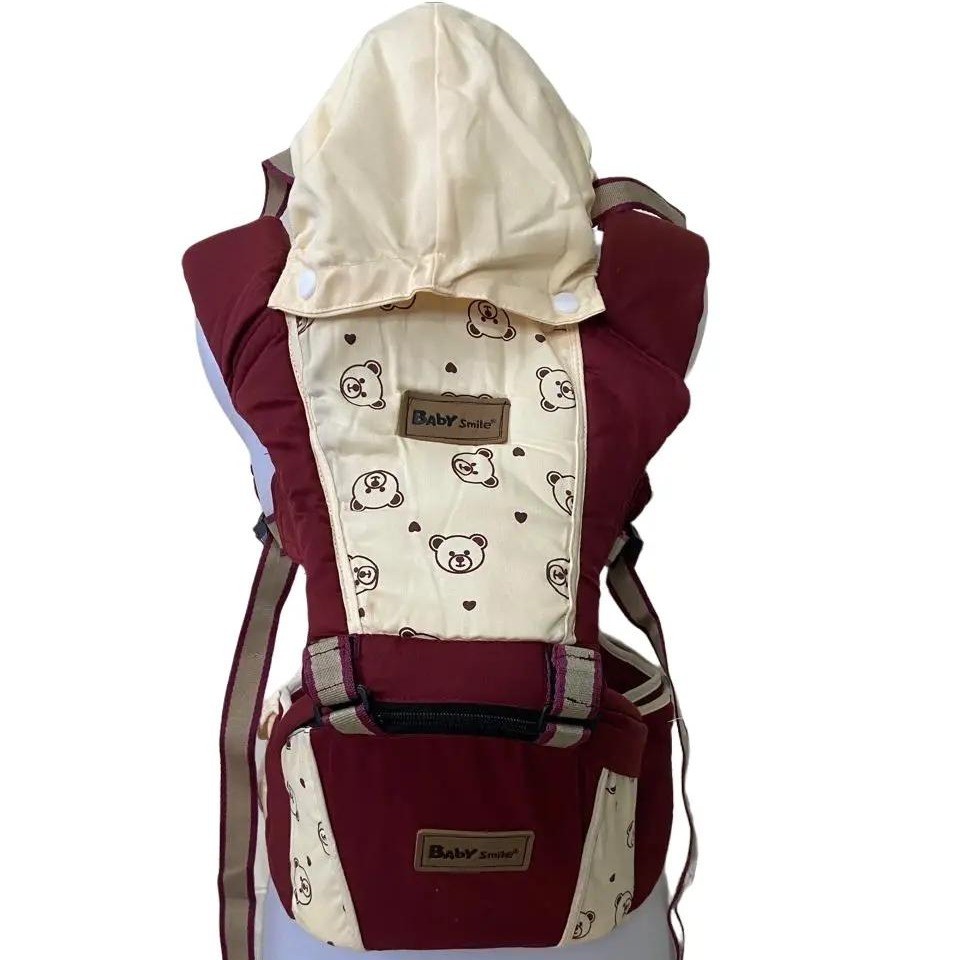 TINATAH Gendongan Bayi Depan Hipseat Bayi Multifungsi Depan Belakang Karakter Premium usia 3 - 36 Bu