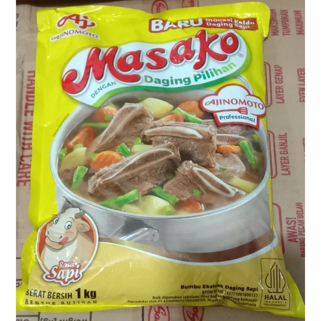 

Masako penyedap rasa Sapi 1kg