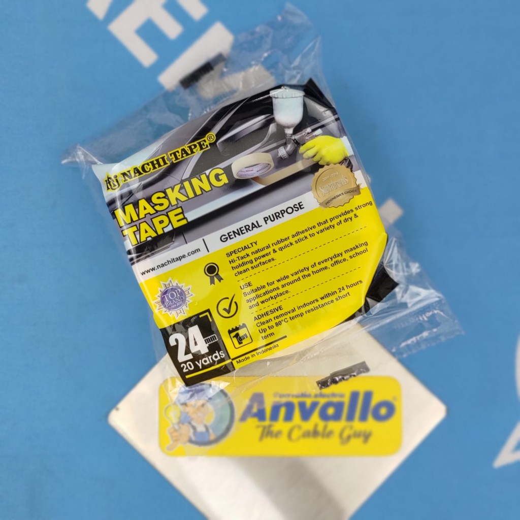 Isolasi Kertas / Masking Tape 20 yard - NACHI