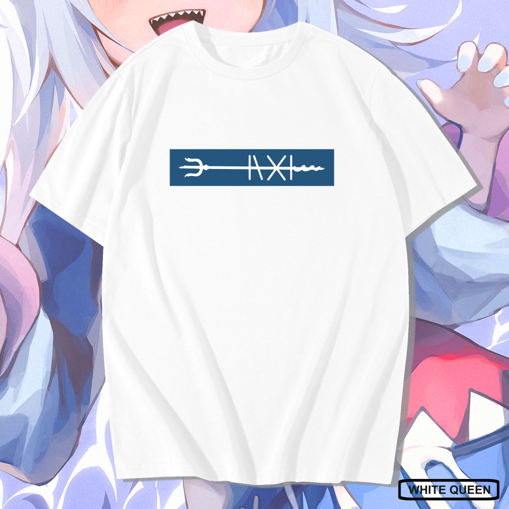 WHITE QUEEN - KAOS GAWR GURA HOLOLIVE -  DESIGN VTUBER GAWR GURA HOLOLIVE