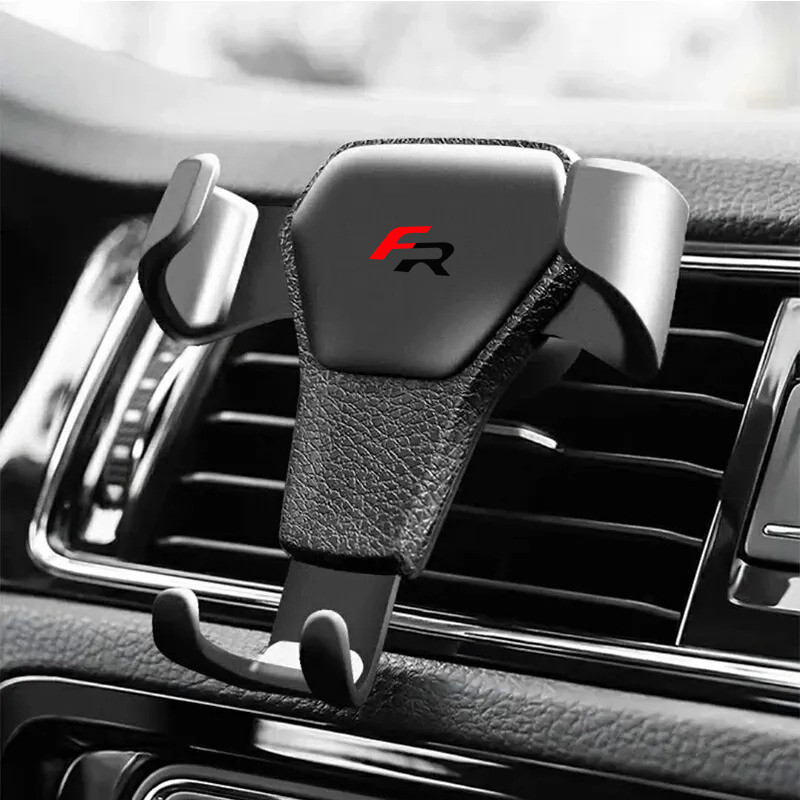 Universal Gravity Car Phone Holder Air Vent Clip Mount Mobile Phone Holder For Seat Leon FR Leon Ibi