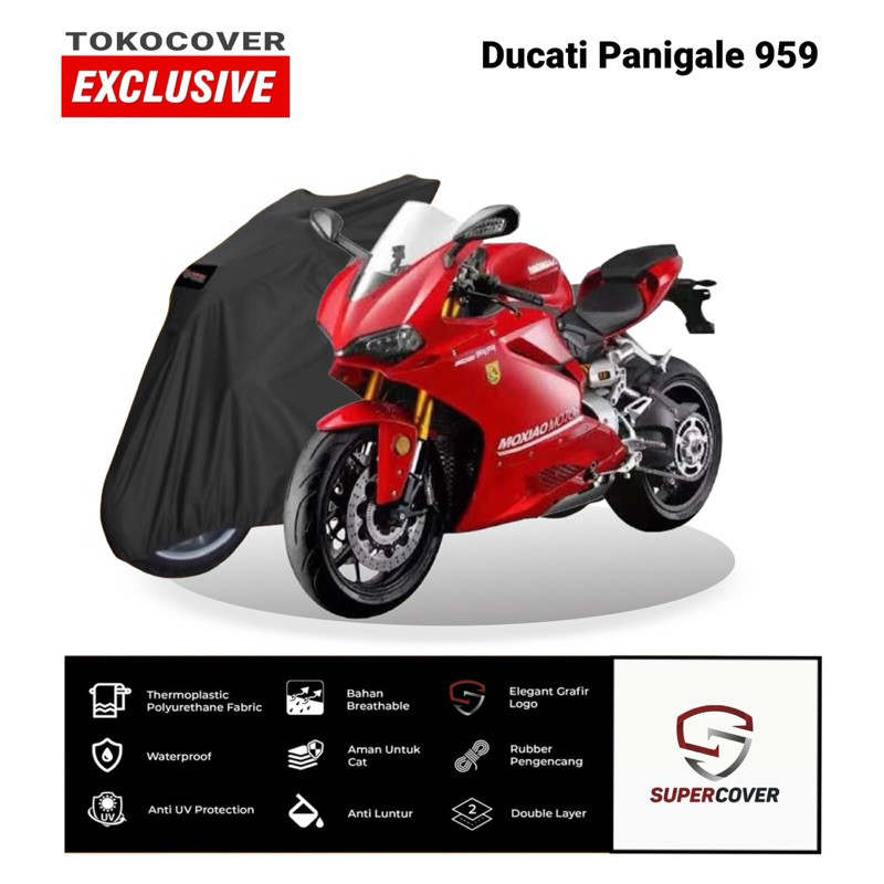 Body Cover Motor Sarung Motor Ducati Panigale 959