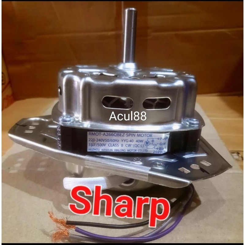 dinamo pengering mesin cuci 7kg 8kg sharp 2tbung