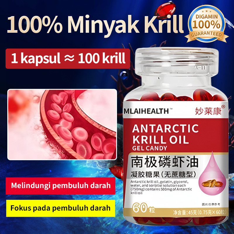 Norwegian HALAL High-Quality antarctic Krill Oil For Middle-Aged And Elderly People Antarctic Krill 