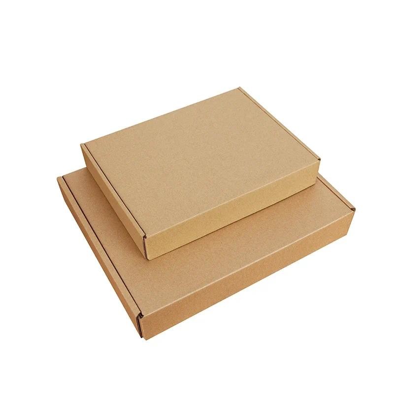 

10/20pcs super hard white/brown multi-size brown carton packaging wedding party gift chocolate candy event gift box