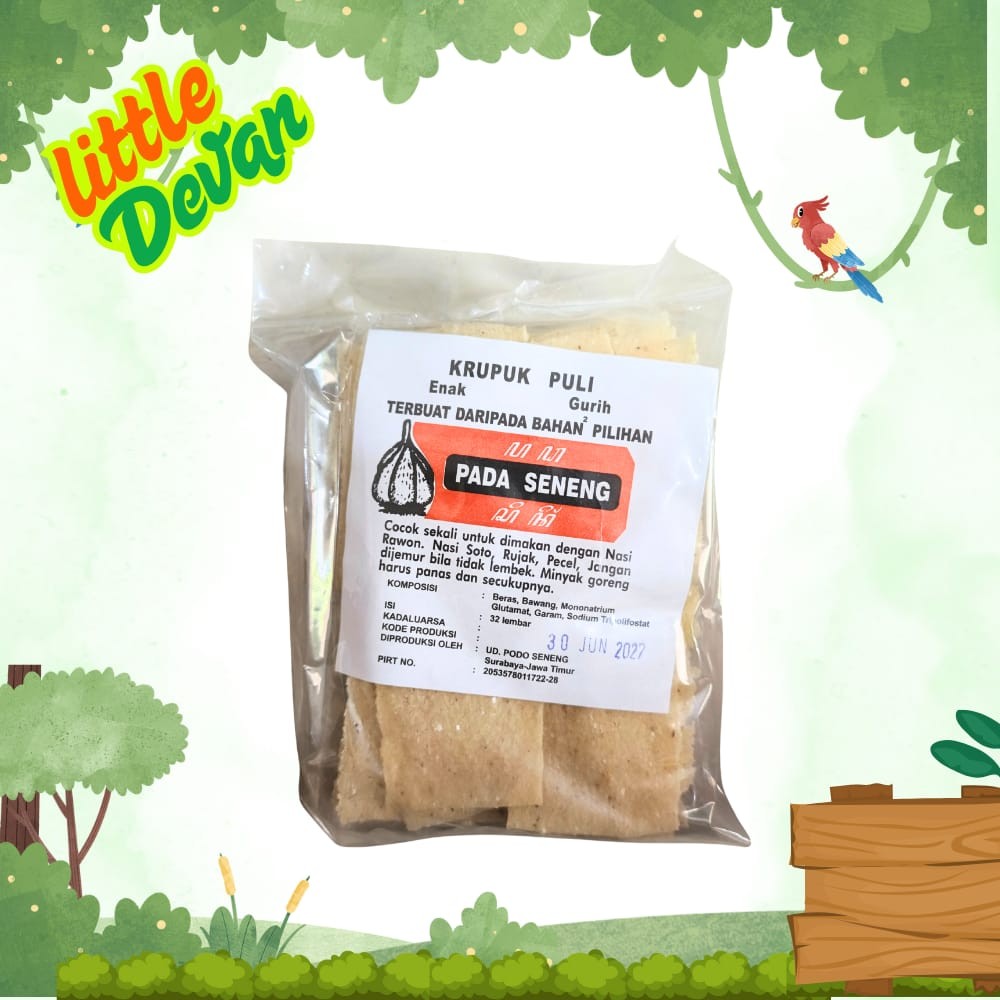 

Kerupuk Puli mentah PADA SENANG 32 lembar