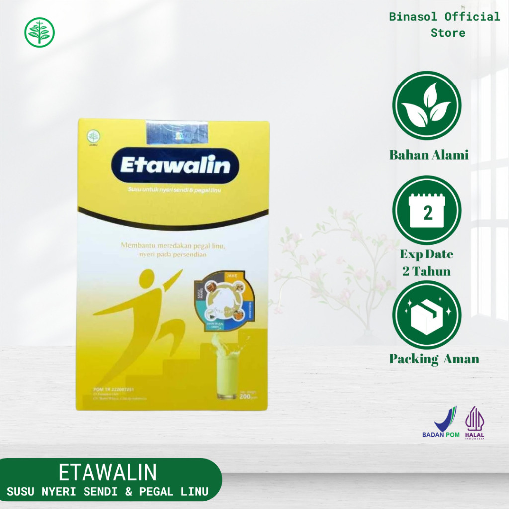 

Etawalin Membantu Mengatasi Asam Urat, Rematik, Nyeri Sendi, Pegal linu, Kesehatan Tulang