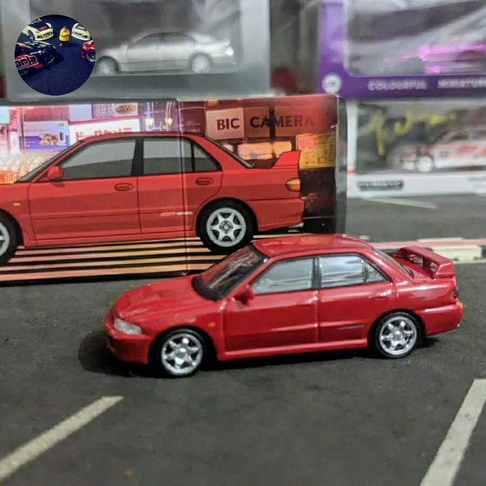 EX99... Diecast Tarmac Mitsubishi Lancer GSR Evolution Red