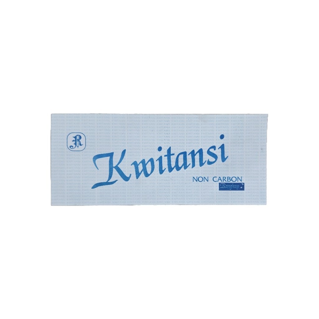 Buku Kwitansi 2ply Rangkap 2 NCR Non Carbon