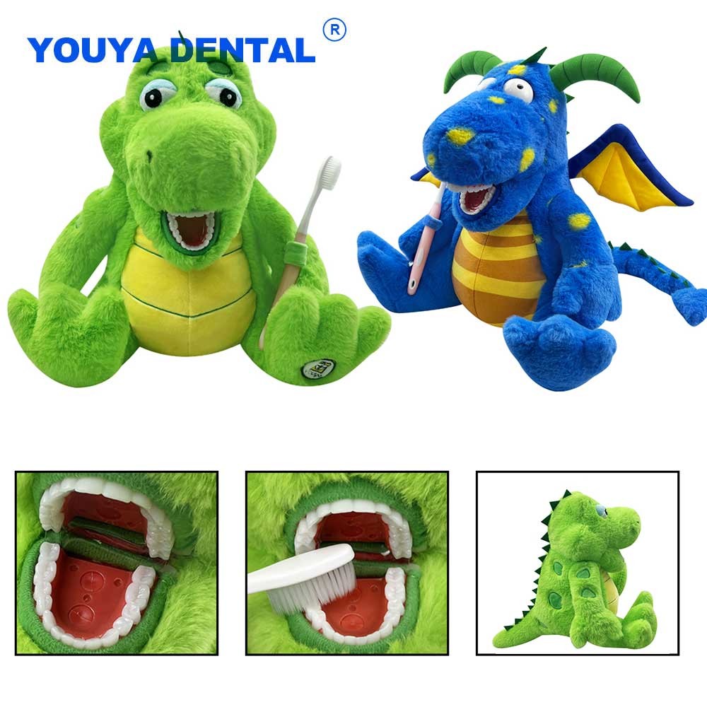 

Dental Brushing Teeth Model Cute Soft Demo Toothbrush For Kids Children Learning Students Study Model Dentistry Clinic Gift