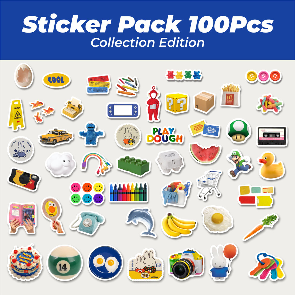 

Hot Stiker Colorful Retro Aesthethic Mix 1 Lucu Anti Air Stikers Berperekat Waterproof Sticker Decal Buat Motor Helm Buku Journal Koper Casing HP Laptop Botol Minum