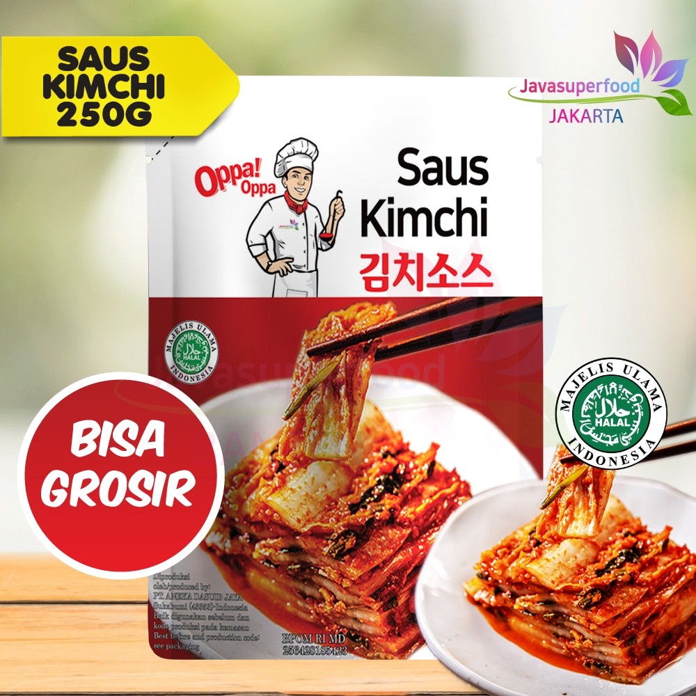 

Saus Instan Saus Kimchi Korea 250g / Sauce Kimchi Korea Saus Oppa!Oppa