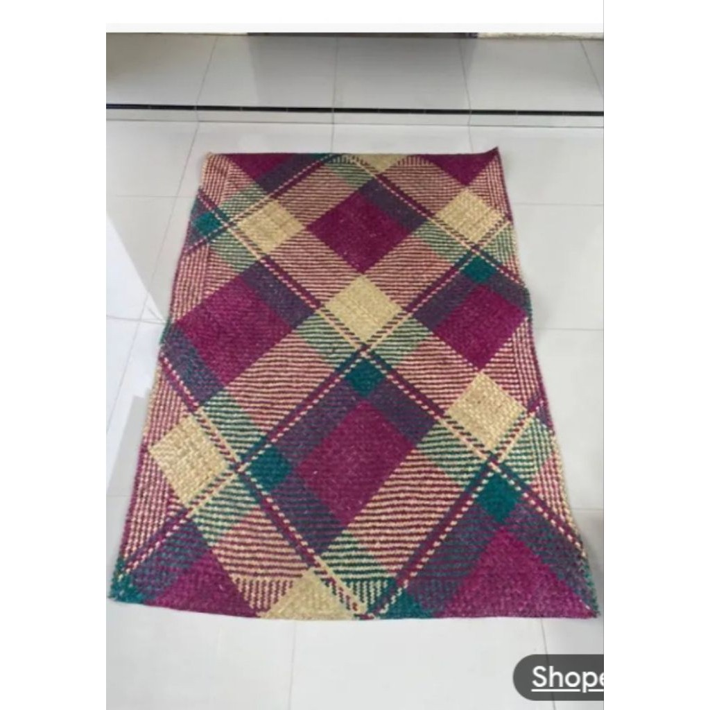 anyaman tikar purun/ anyaman eceng gondok