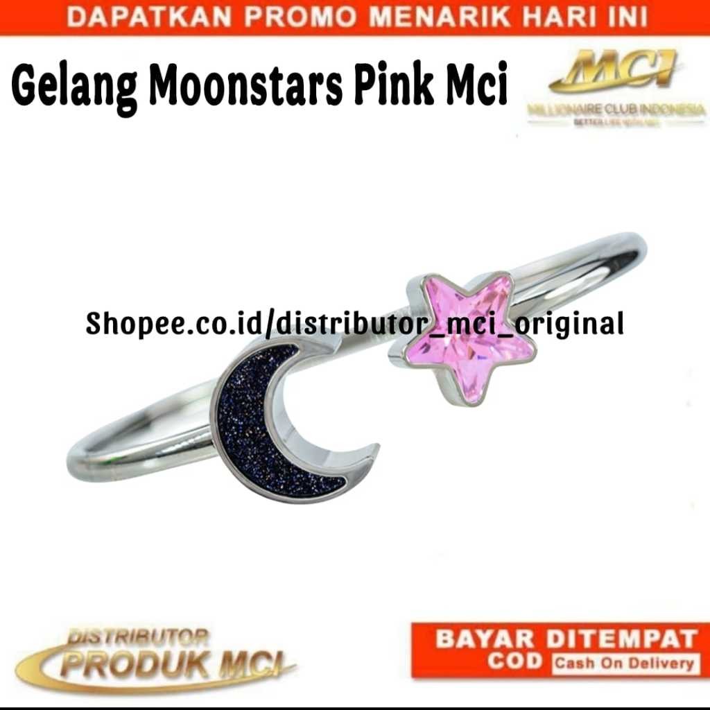 GELANG MOON STAR MCI GELANG MCI WANITA GELANG KESEHATAN PENDANT GELANG MCI ORIGINAL