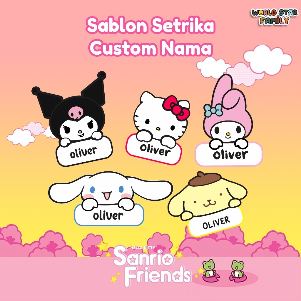 

WSF stiker Kain Sablon stiker Sanrio Sablon setrika Stiker label nama stiker label nama dtf custom label nama anak stiker baju pesantren stiker nama anak mondok FREE CUSTOM NAMA stiker DIY kaos STIKER LABEL BAJU MURAH label kaos