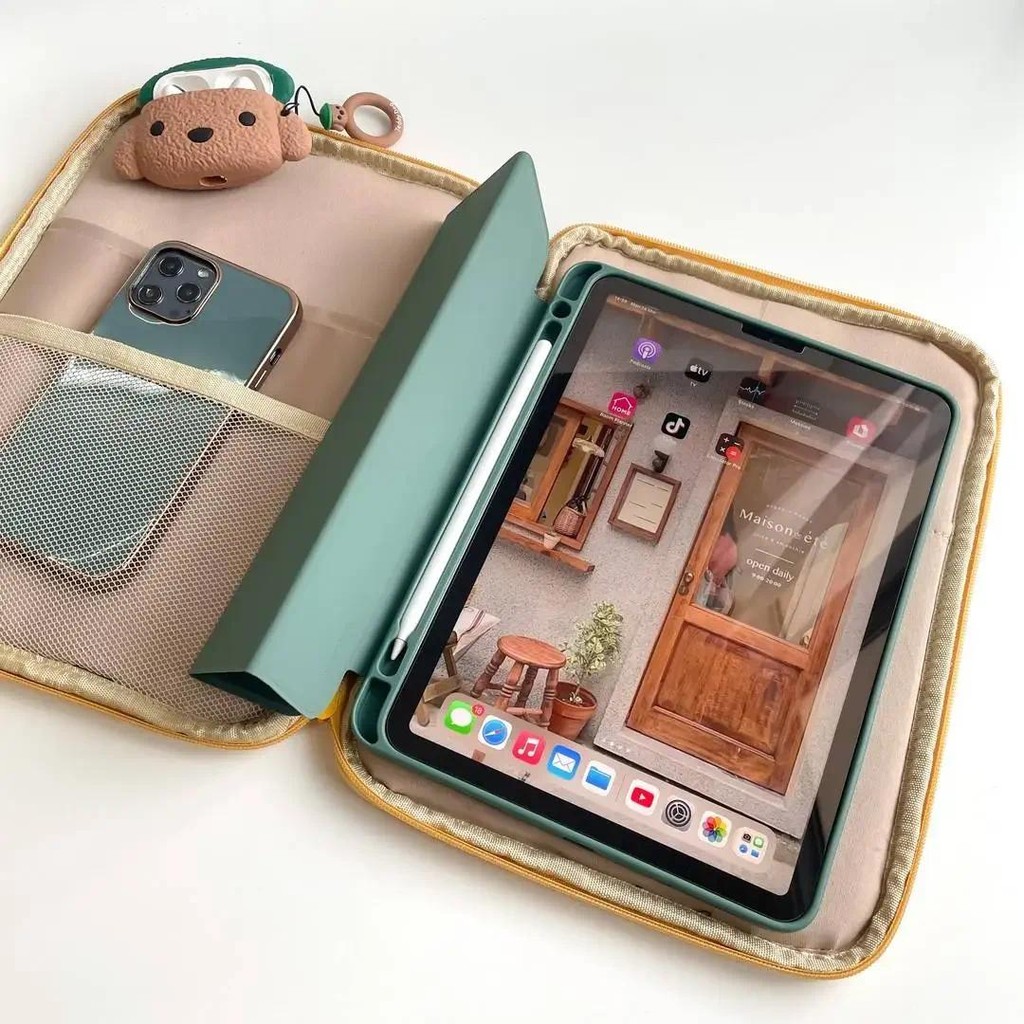 Tablet Bag Sleeve 9-11 inch for iPad Air Pro 11 M4 M3 M2 A16 2025 For XiaoMi 5 For Samsung Huawei Le