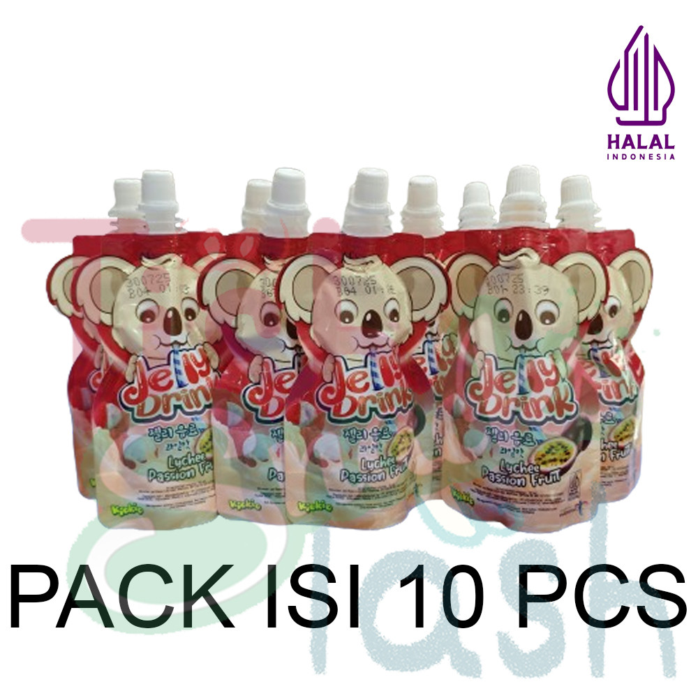 

[PACK ISI 10] Minuman Kiokio Jelly Drink Leci – Markisa 70ml GROSIR