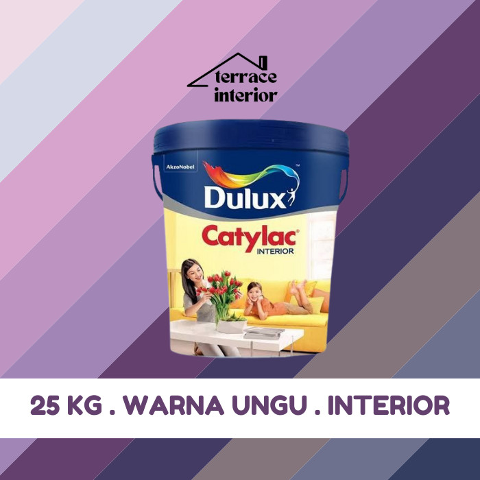 Cat Tembok Dulux Catylac Interior Warna Ungu 25KG