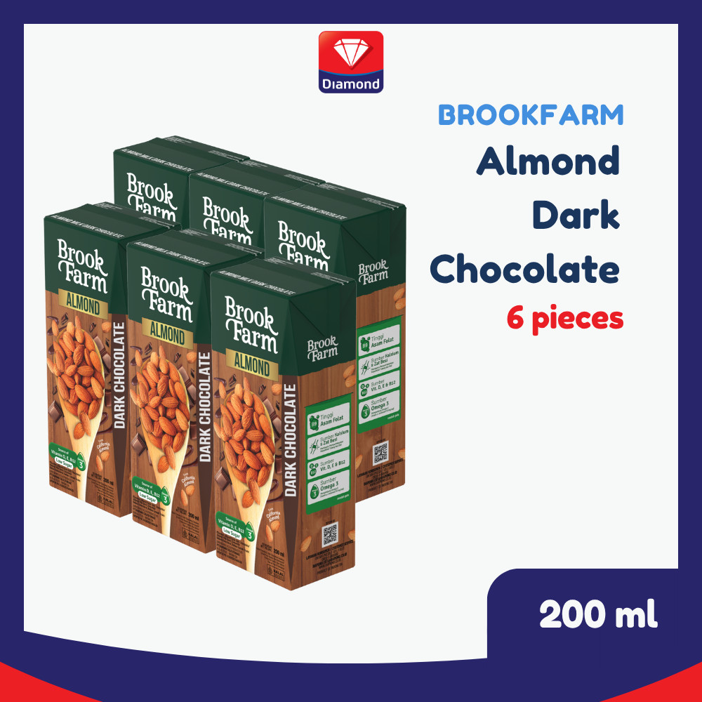 

Brookfarm Susu Almond Dark Chocolate 200 Ml [6 Pcs]