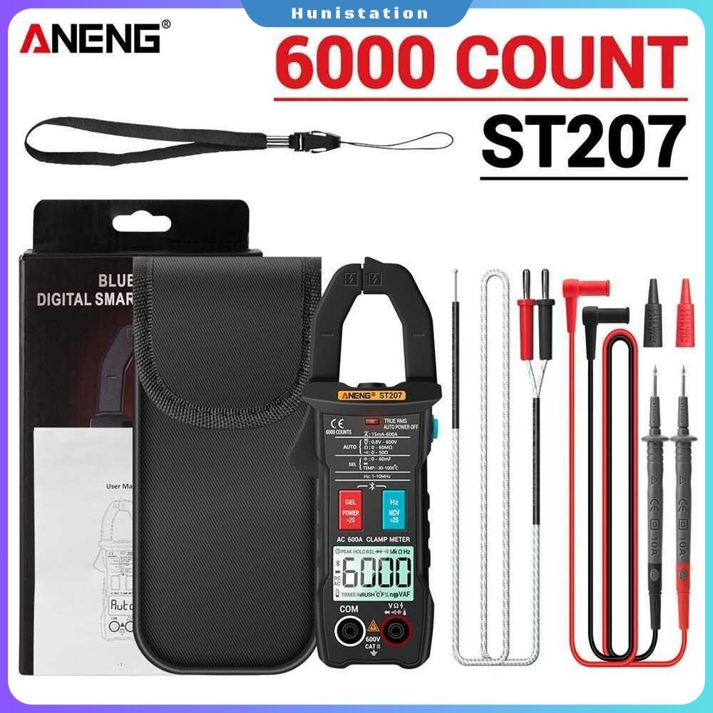 ANENG Digital Bluetooth Multimeter Voltage Tester Clamp - ST207