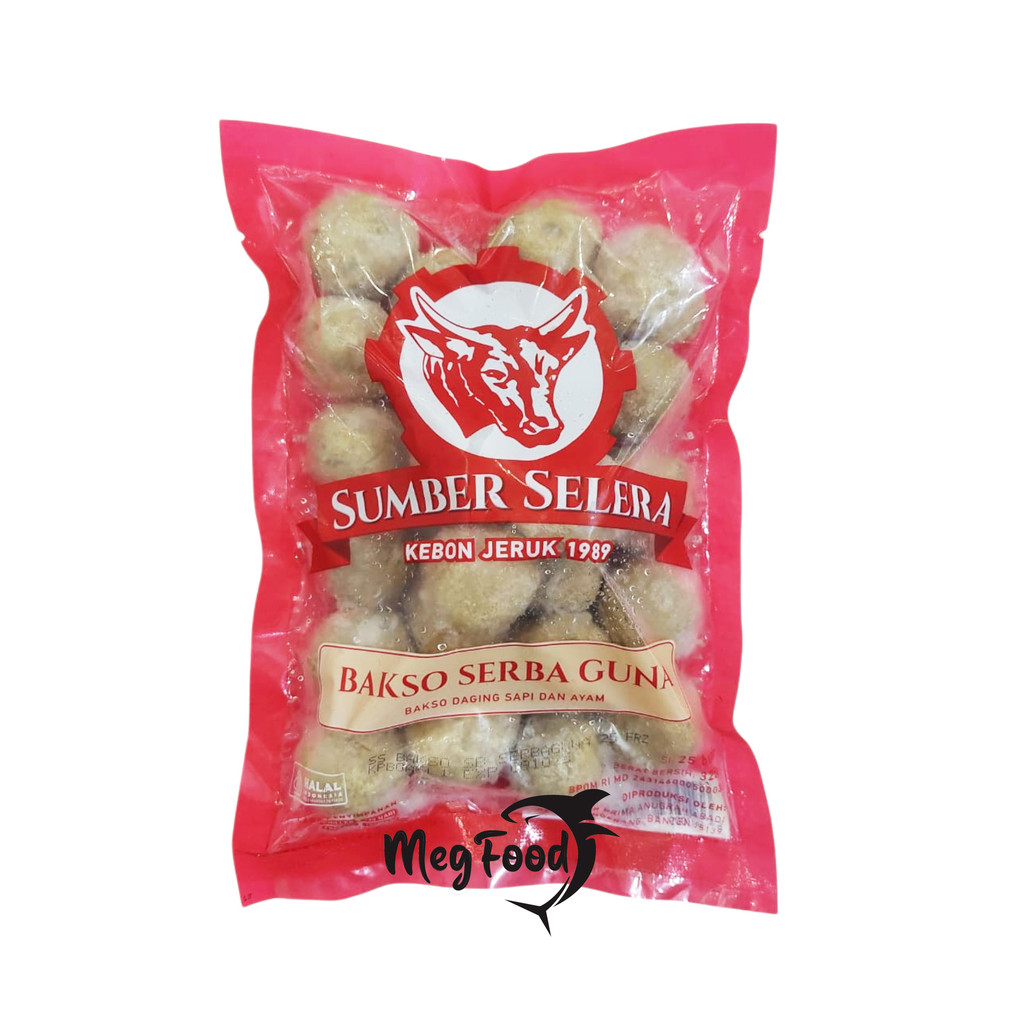 

Sumber Selera Bakso Sapi dan Ayam - Serbaguna Isi 25 pcs
