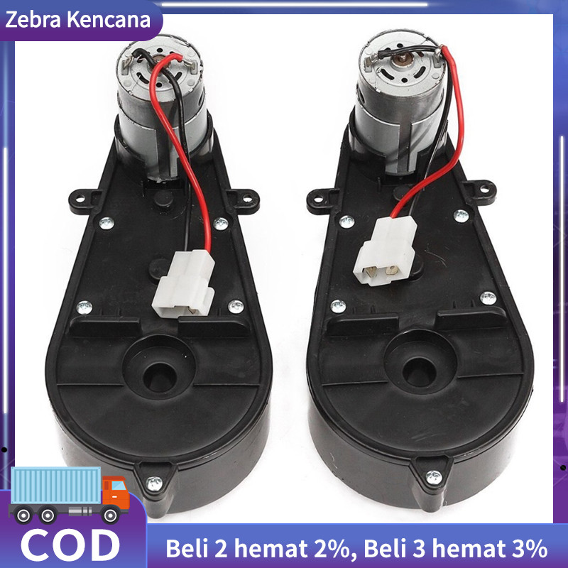 Gearbox Dinamo Mobil Aki 12 Volt 12000/15000/18000rpm / Gearbox Setir Mobil Aki / Gear Box Motor 550