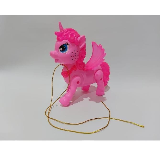 REMENSIOSJAYA MAINAN ANAK LITTLE PONY BEO kuda poni mainan bisa jalan
