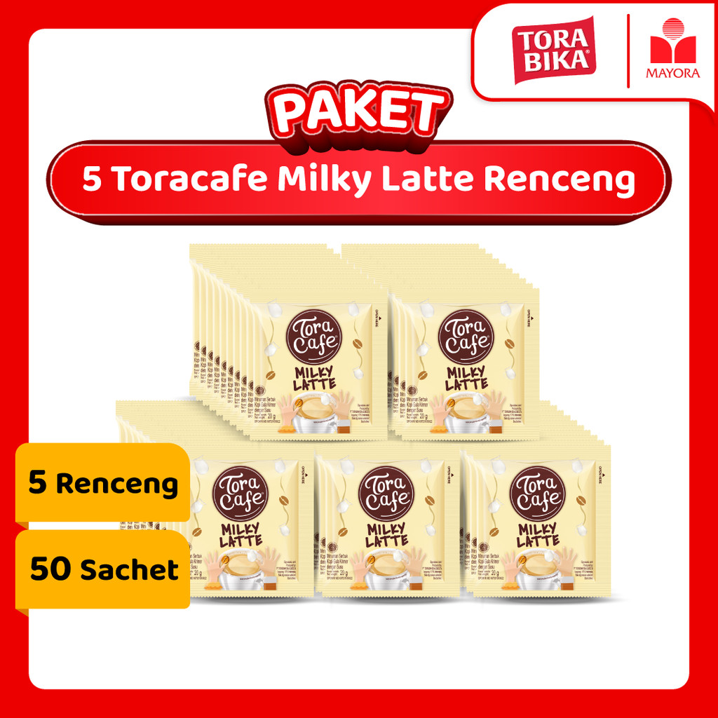 

Paket 5 Toracafe Milky Latte Renceng