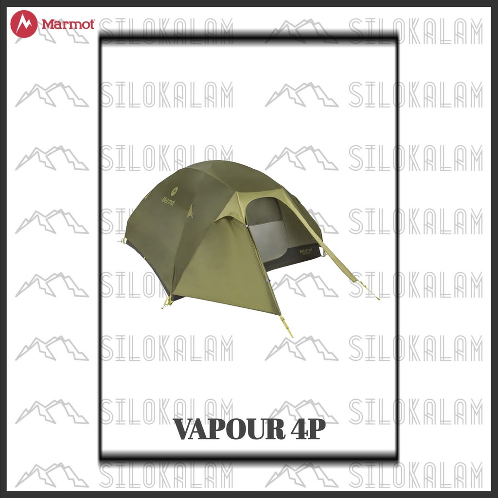 TENDA MARMOT VAPOUR 4P TENT ORIGINAL not tnf the north face msr vaude