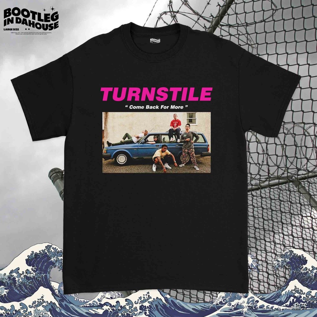 Kaos Band Turnstile | Baju Band Turnstile HC COD