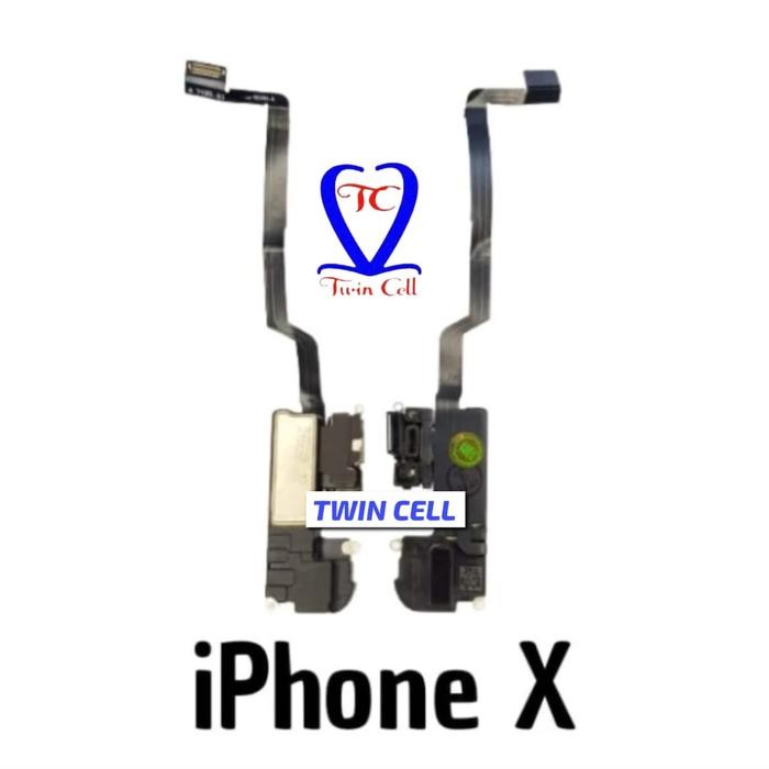 FLEXVLE SPEAKER EARPIECE IPHONE X ORIGINAL FLEX SPEAKER TELEPON ATAS