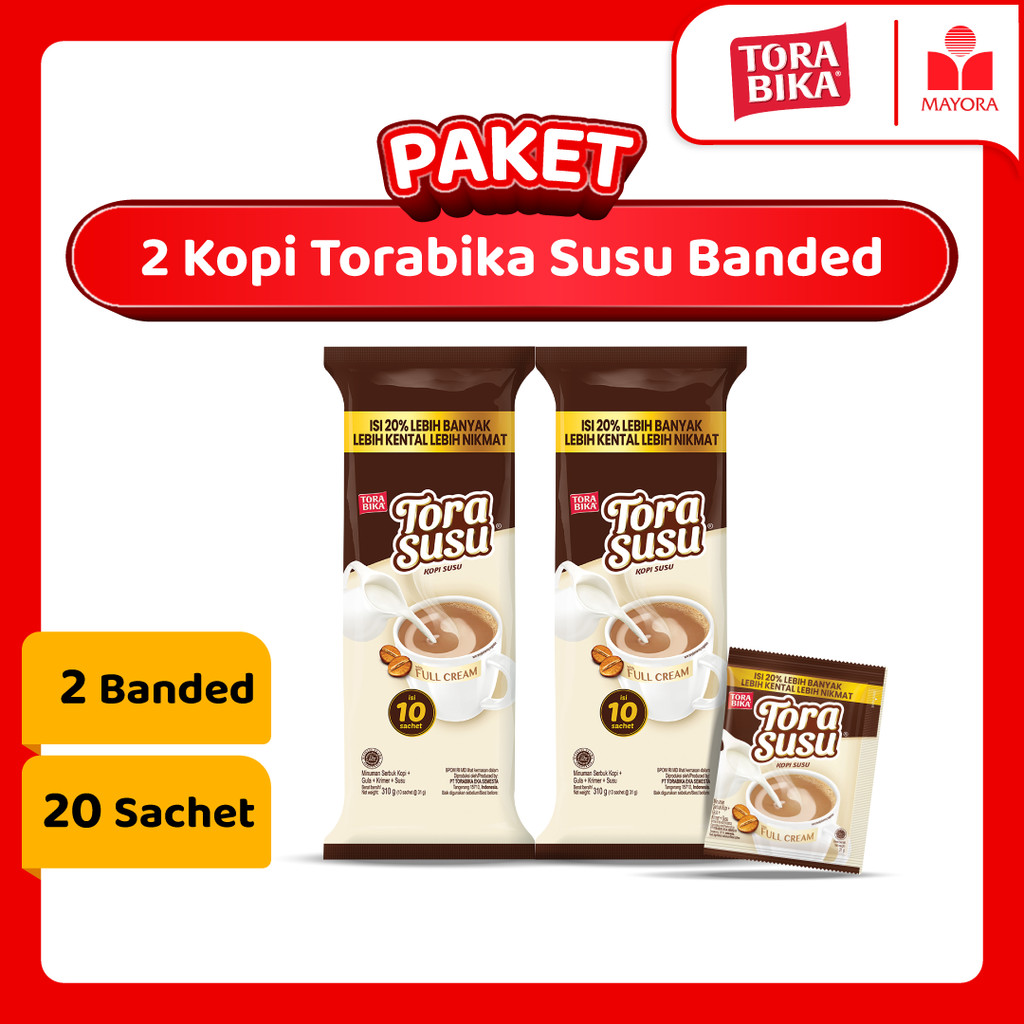 

Paket 2 Kopi Torabika Susu Banded