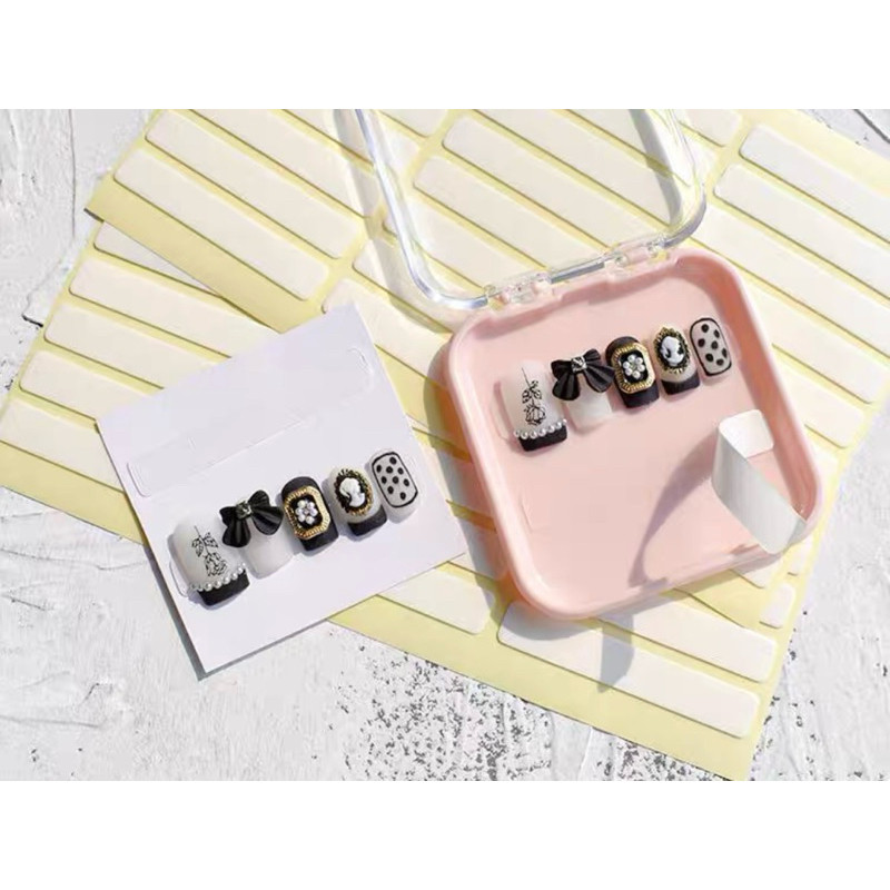 Double tip kuku lem kuku / double tip aksesoris