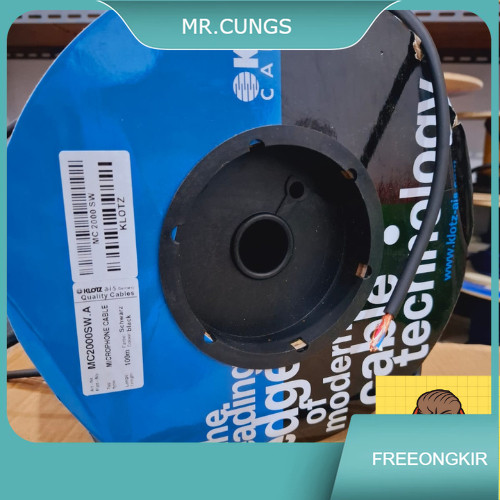 KABEL MIC AUDIO KLOTZ MC2000 / MC 2000 / MC2000 KABEL MICROPHONE