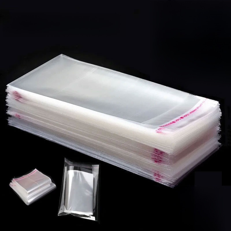 

OPP Self Sealing Transparent Plastic Clothes Bags Cellophane Self-Adhesive Packaging Jewelry Candy Cookies Gift Packaging Bags