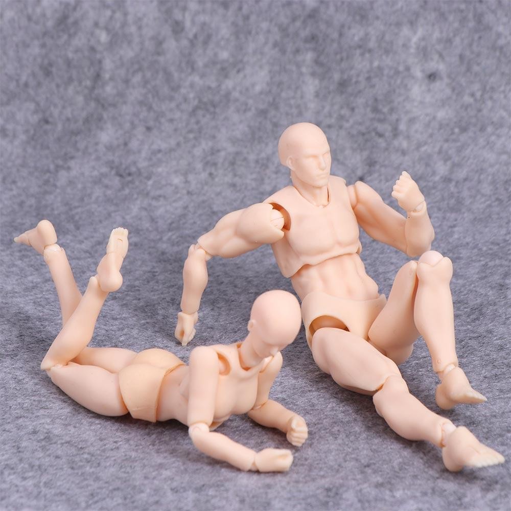Comic Manga artists Man and Woman For Artists Human Postures Figure Model Action Figure Drawing Figu