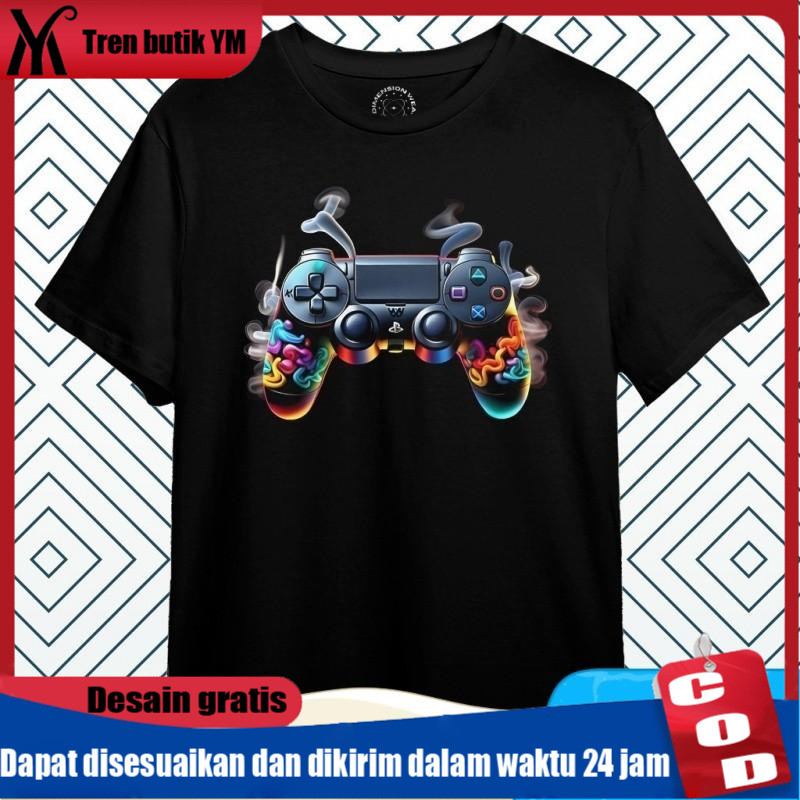 YM Kaos Distro Premium Original 3D Controller Playstation C0445