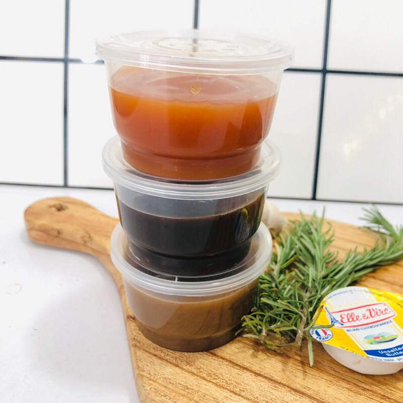 

[AS] saus steak tambahan / mushroom sauce / bbq sauce