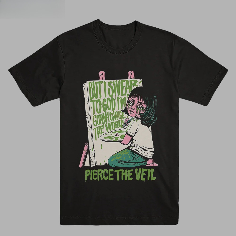 PIERCE THE VEIL - CHANGE THE WORLD | T-SHIRT |  BAND MERCH