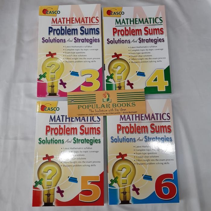 

Mathematics Problem Sums Solutions and Strategies - Primary 3
